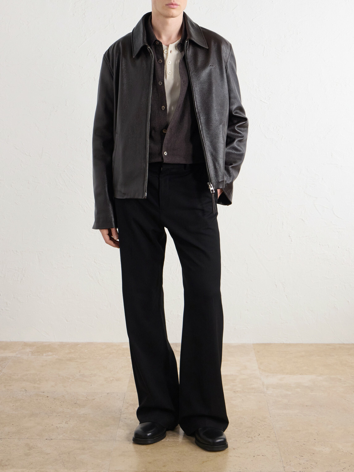 Our Legacy - Borrowed Checked Woven Shirt - Brown