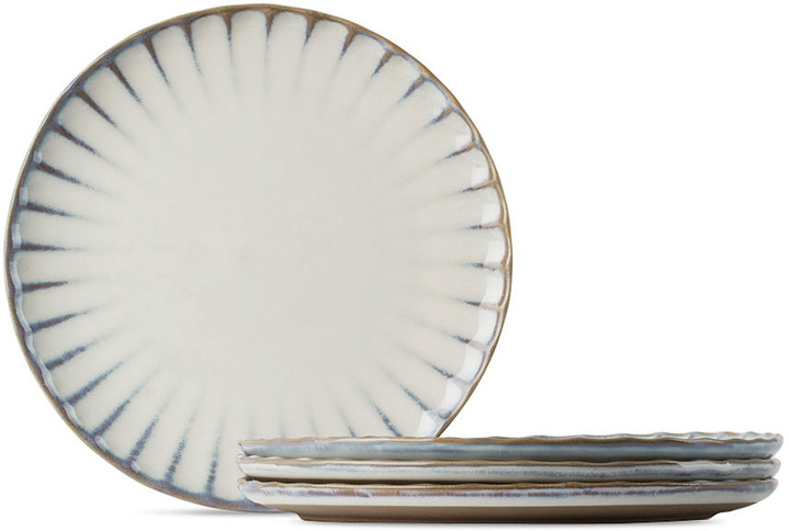 Photo: Serax White Sergio Herman Edition Inku Small Plate Set