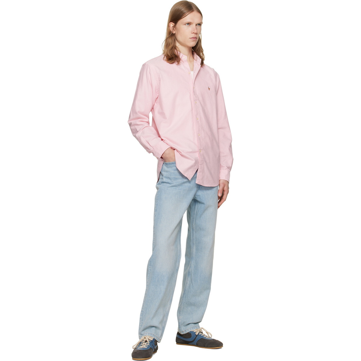 Polo Ralph Lauren Pink 'The Iconic Oxford' Shirt