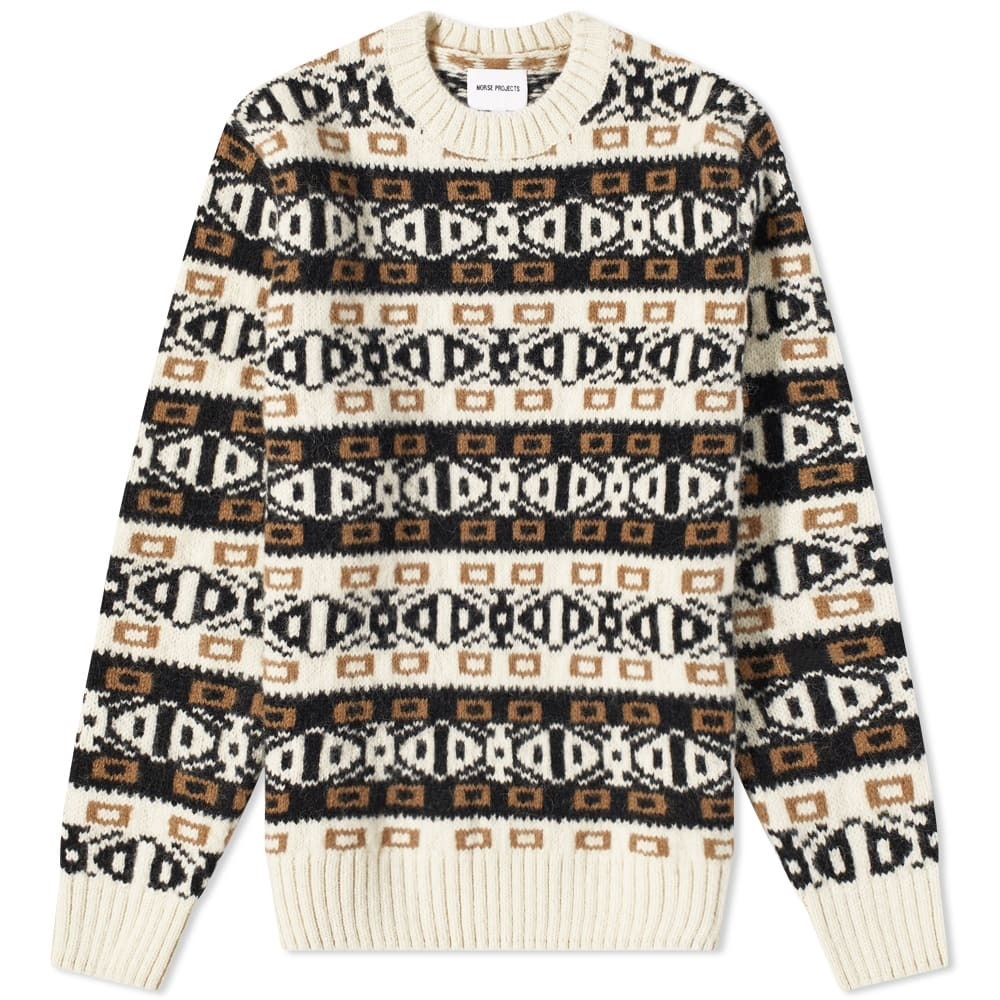 Norse Projects Viggo Alpaca Fair Isle Knit Norse Projects