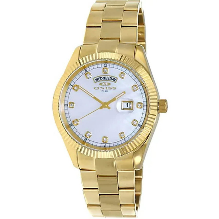 Photo: Oniss ONZ3881 White Dial Mens Watch ON3881-MGWT