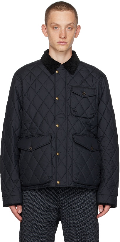 Photo: Polo Ralph Lauren Black Quilted Jacket