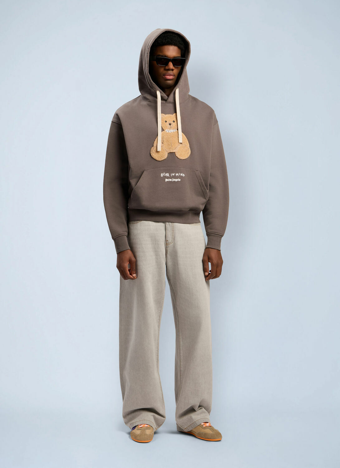 Palm Angels Bear In Mind Hooded Sweatshirt