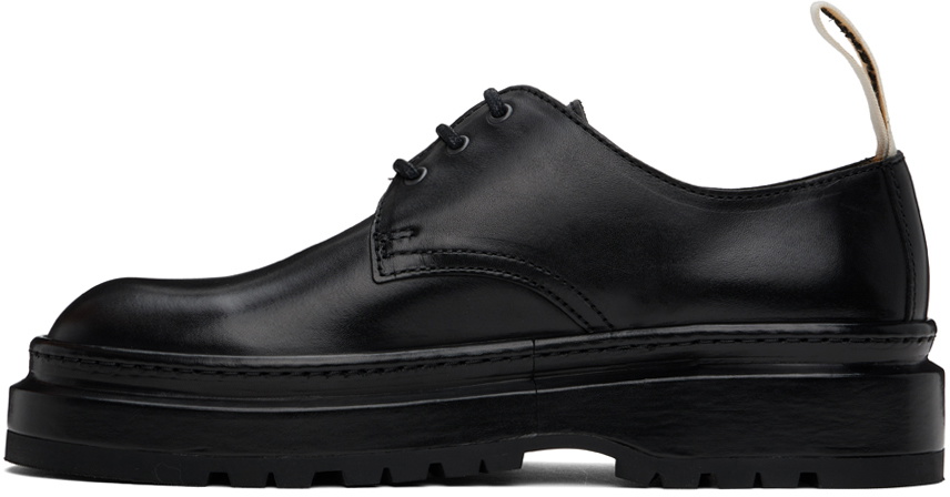 JACQUEMUS Black Les Classiques 'Les derbies Pavane' Derbys