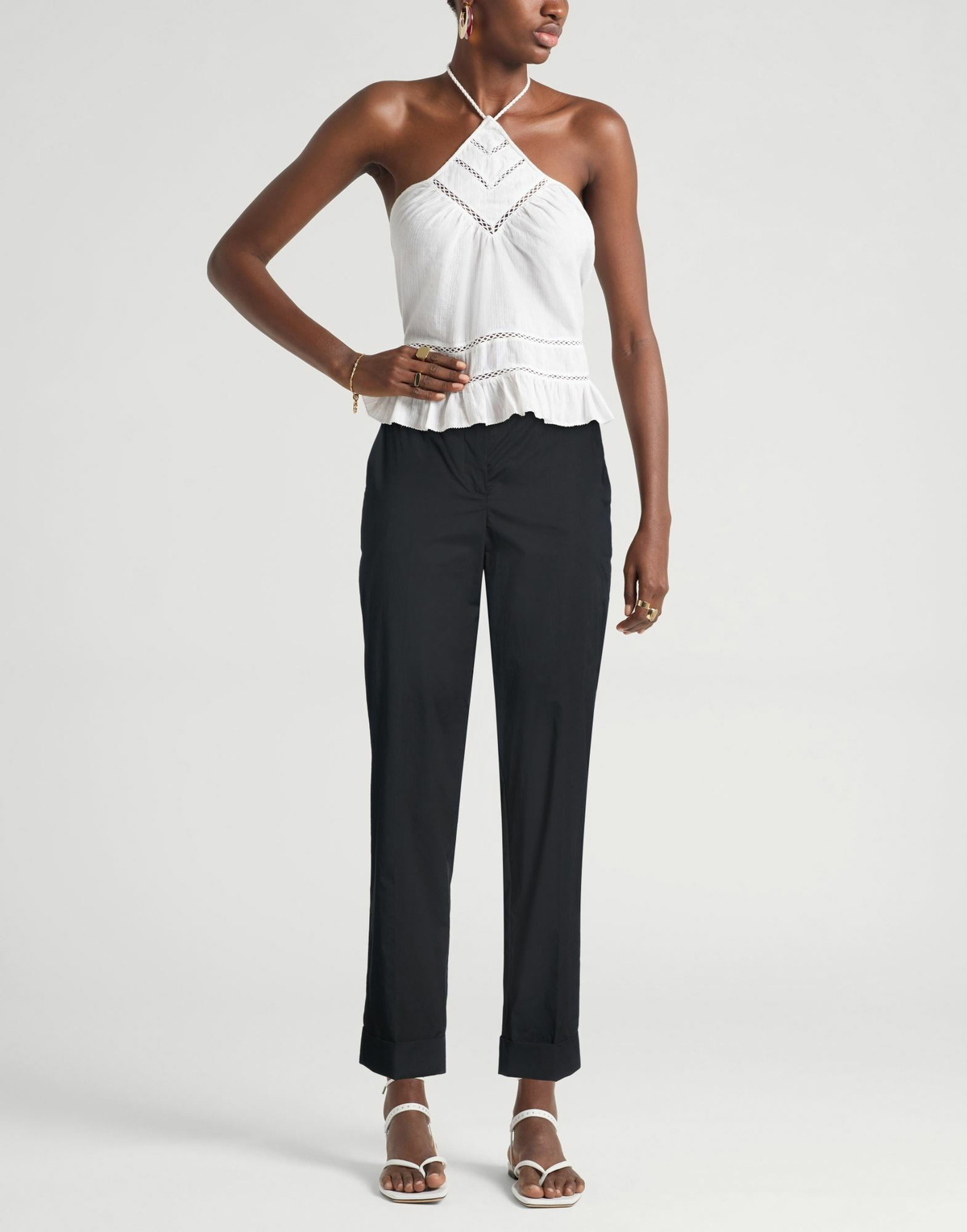P. a.r. o.s. h. Womens Pants Midnight in Blue