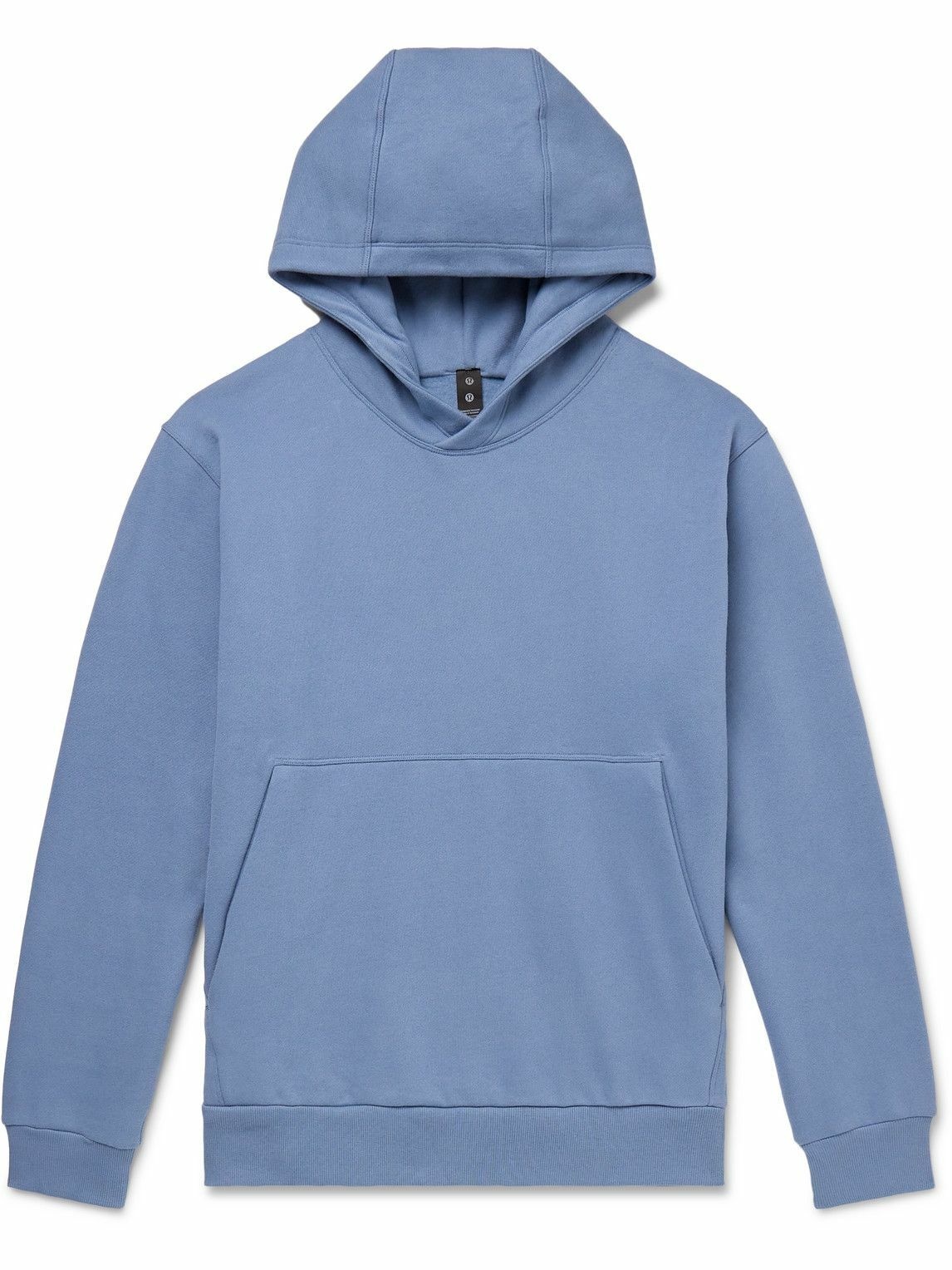 Blue License to Train jersey hoodie, Lululemon