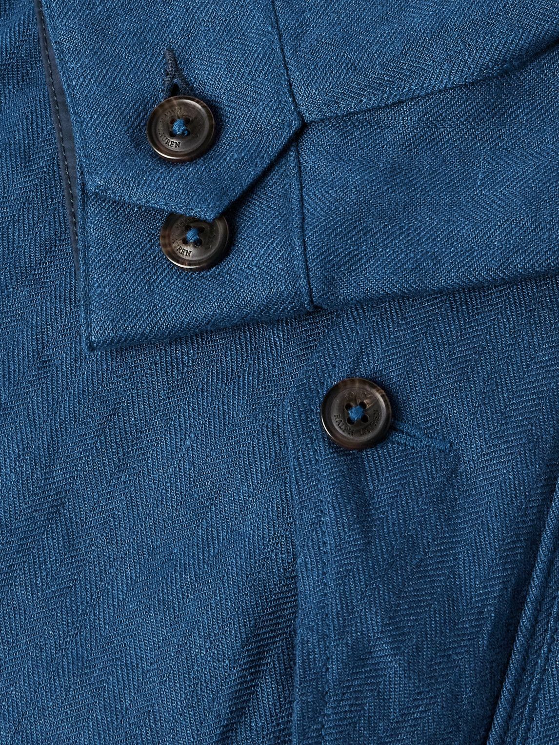 Polo Ralph Lauren - Reversible Herringbone Linen and Taffeta