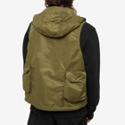 Engineered Garments Men's Field Vest in Olive