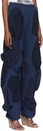 SC103 Blue Cotton Lounge Pants