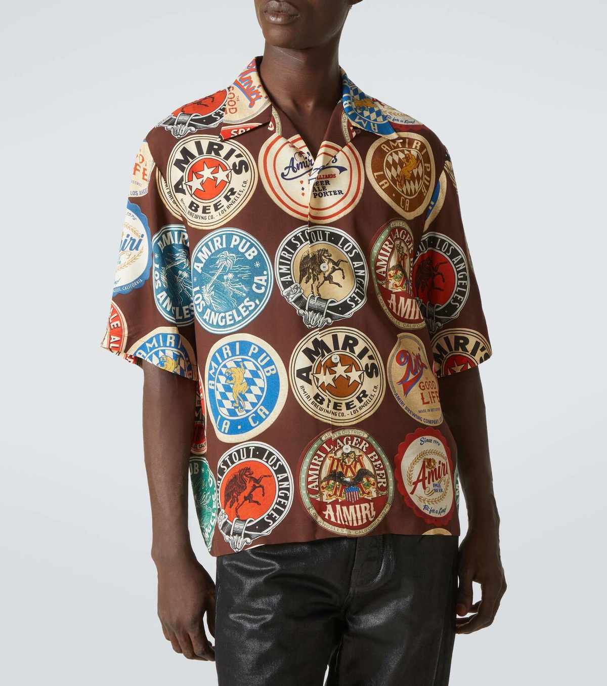 Amiri Coasters bowling shirt