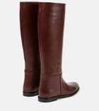 Etro Leather high-knee boots