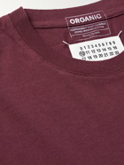 Maison Margiela - Three-Pack Organic Cotton-Jersey T-Shirts - Burgundy