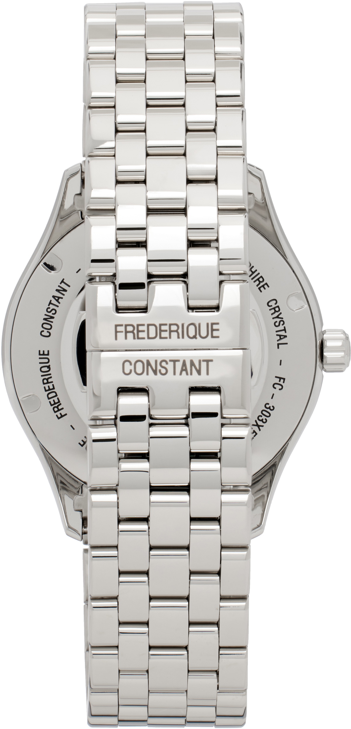 Frédérique Constant Silver & Navy Classics Index Automatic Watch