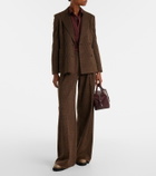 Max Mara Track leather loafers