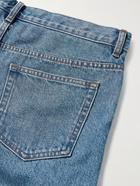 A.P.C. - Teddy Straight-Leg Denim Shorts - Blue