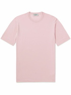 John Smedley - Lorca Slim-Fit Sea Island Cotton T-Shirt - Pink