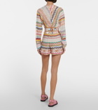 Missoni Mare V-neck wrap top