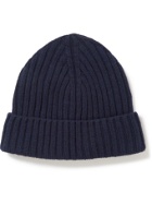 OFFICINE GÉNÉRALE - Ribbed Wool and Cashmere-Blend Beanie