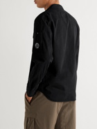 C.P. Company - Cotton-Gabardine Overshirt - Black