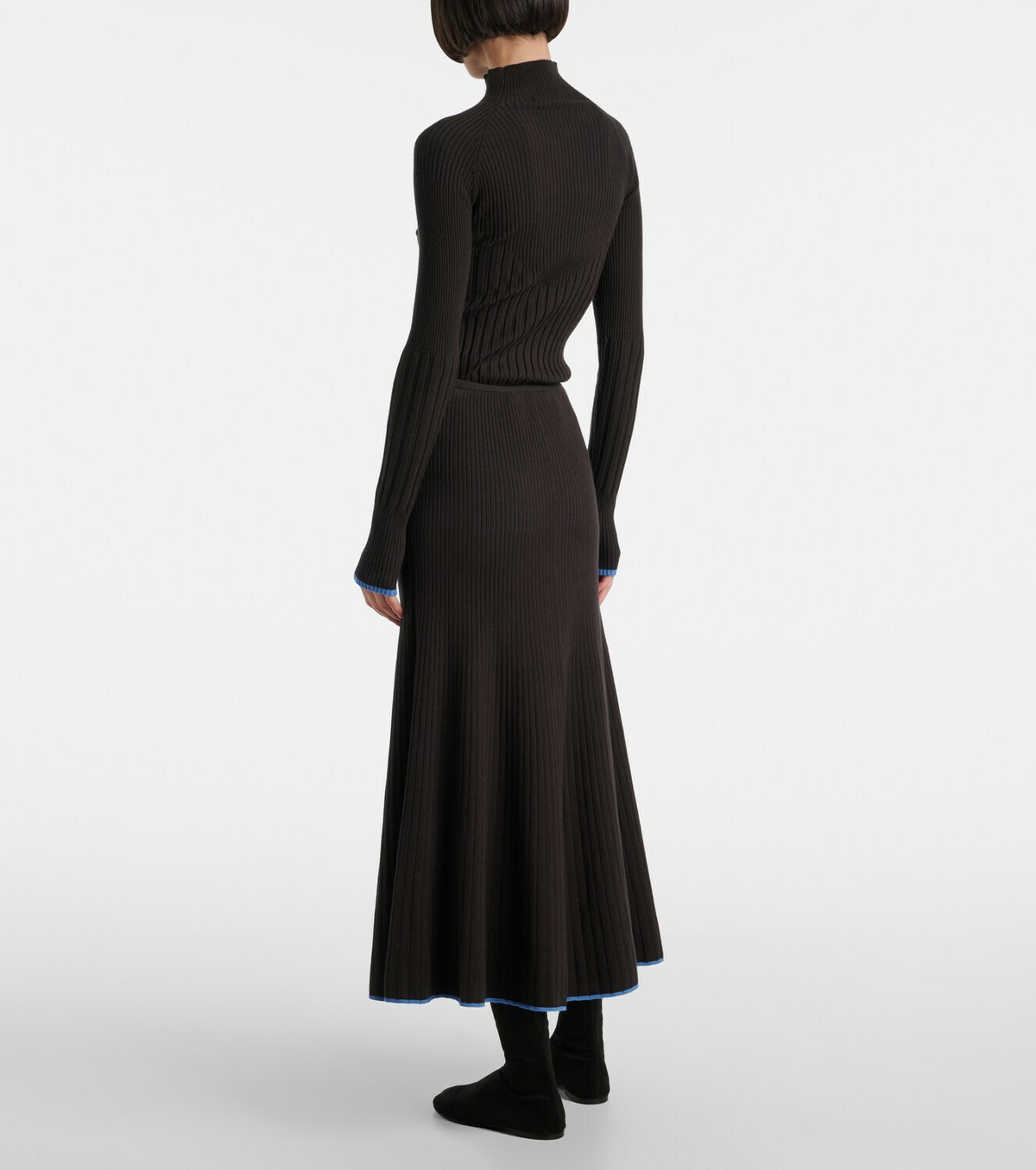 Proenza Schouler Carly ribbed-knit midi skirt