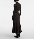 Proenza Schouler Carly ribbed-knit midi skirt