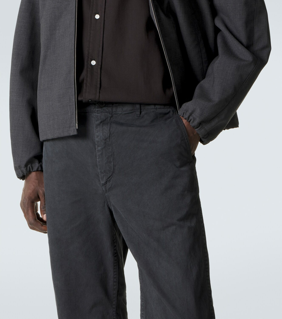 Auralee Cotton straight chinos