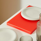 HAY Slice Chopping Board - Medium in Red 