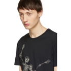 Alexander McQueen Black Dancing Skeletons T-Shirt