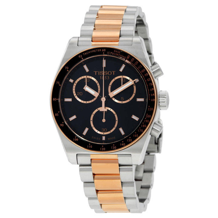 Photo: Tissot PR516 Chronograph Quartz Black Dial Mens Watch T1494172205101