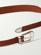 Anderson's - 3.5cm Nubuck Belt - Brown