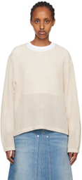 Our Legacy Beige Double Lock Sweater