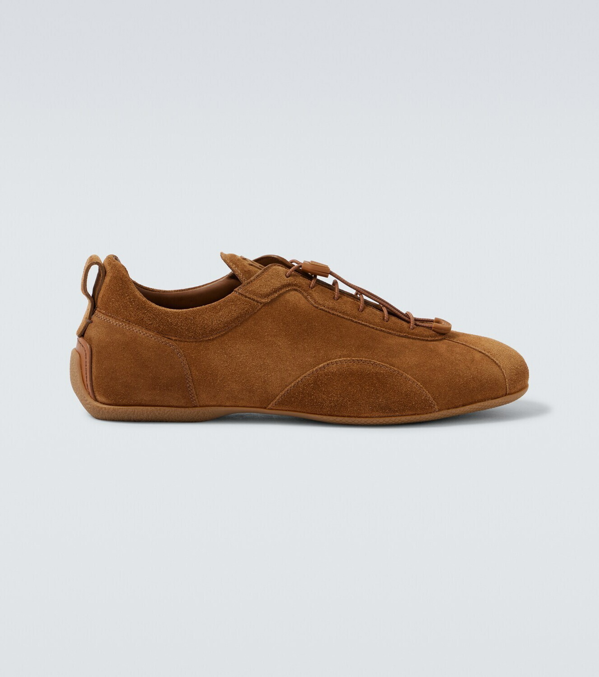Dunhill Davies Automotive suede sneakers