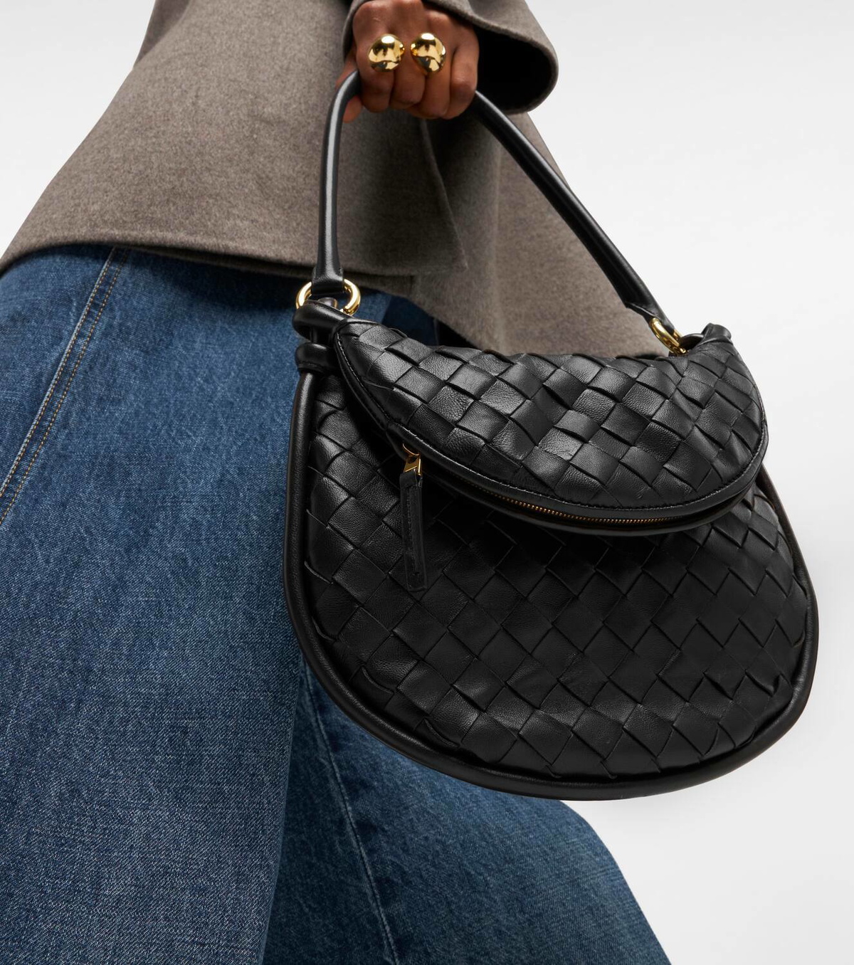 Bottega Veneta Gemelli Small leather shoulder bag Bottega Veneta