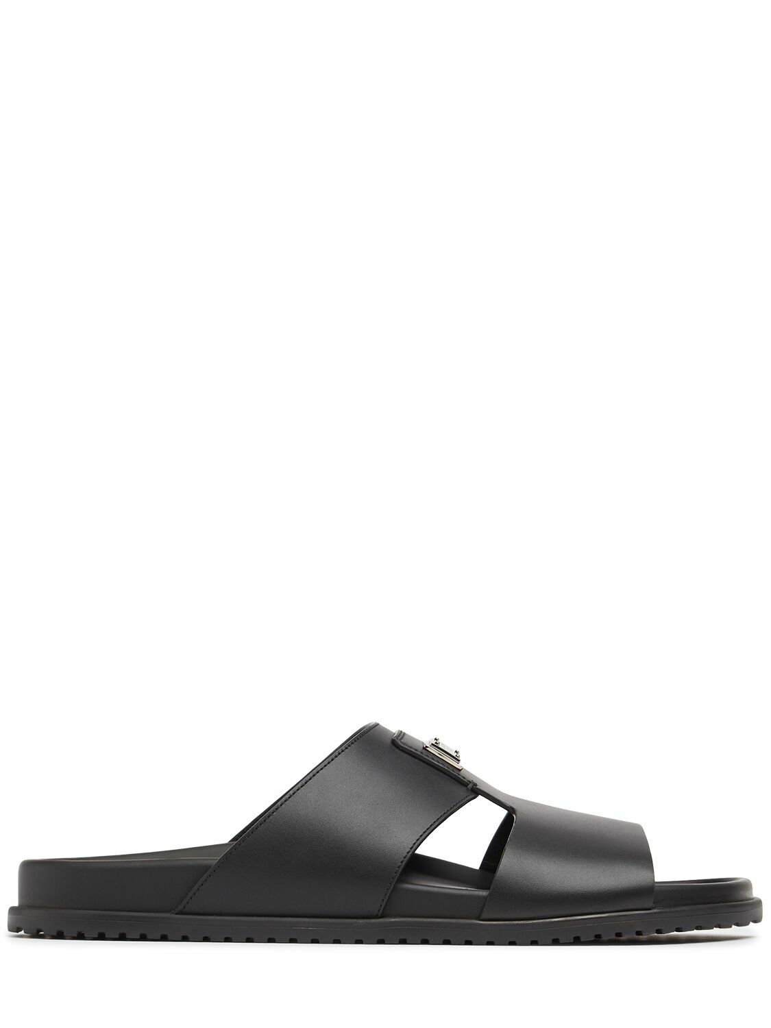 Dolce & Gabbana DG ロゴプレート バックストラップ サンダル DOLCE & GABBANA ビーチスライドサンダル ラバー DGロゴ | Merci