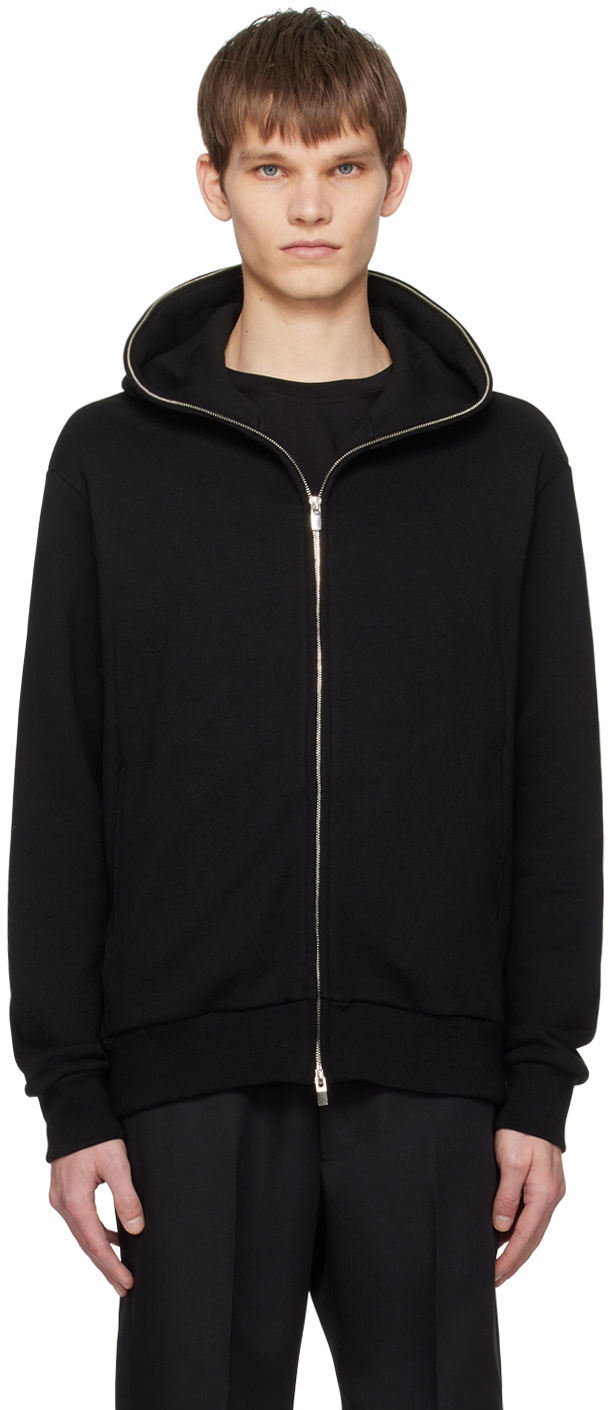 ATTACHMENT Black Zip-Up Hoodie Attachment