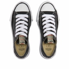 Maison MIHARA YASUHIRO Men's Original Sole Leather Low-Top Sneakers in Black