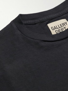 Gallery Dept. - Logo-Print Cotton-Jersey T-Shirt - Black