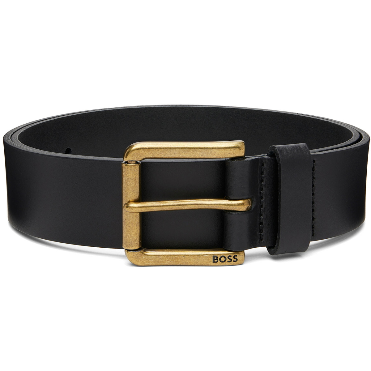 BOSS Black Leather Belt