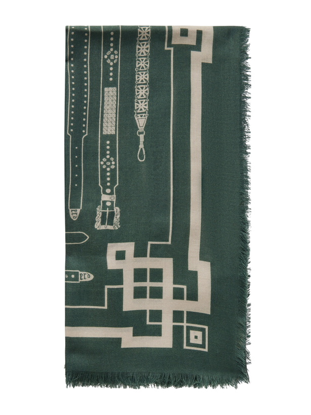 Photo: Enfants Riches Déprimés - Printed Wool and Silk-Blend Scarf