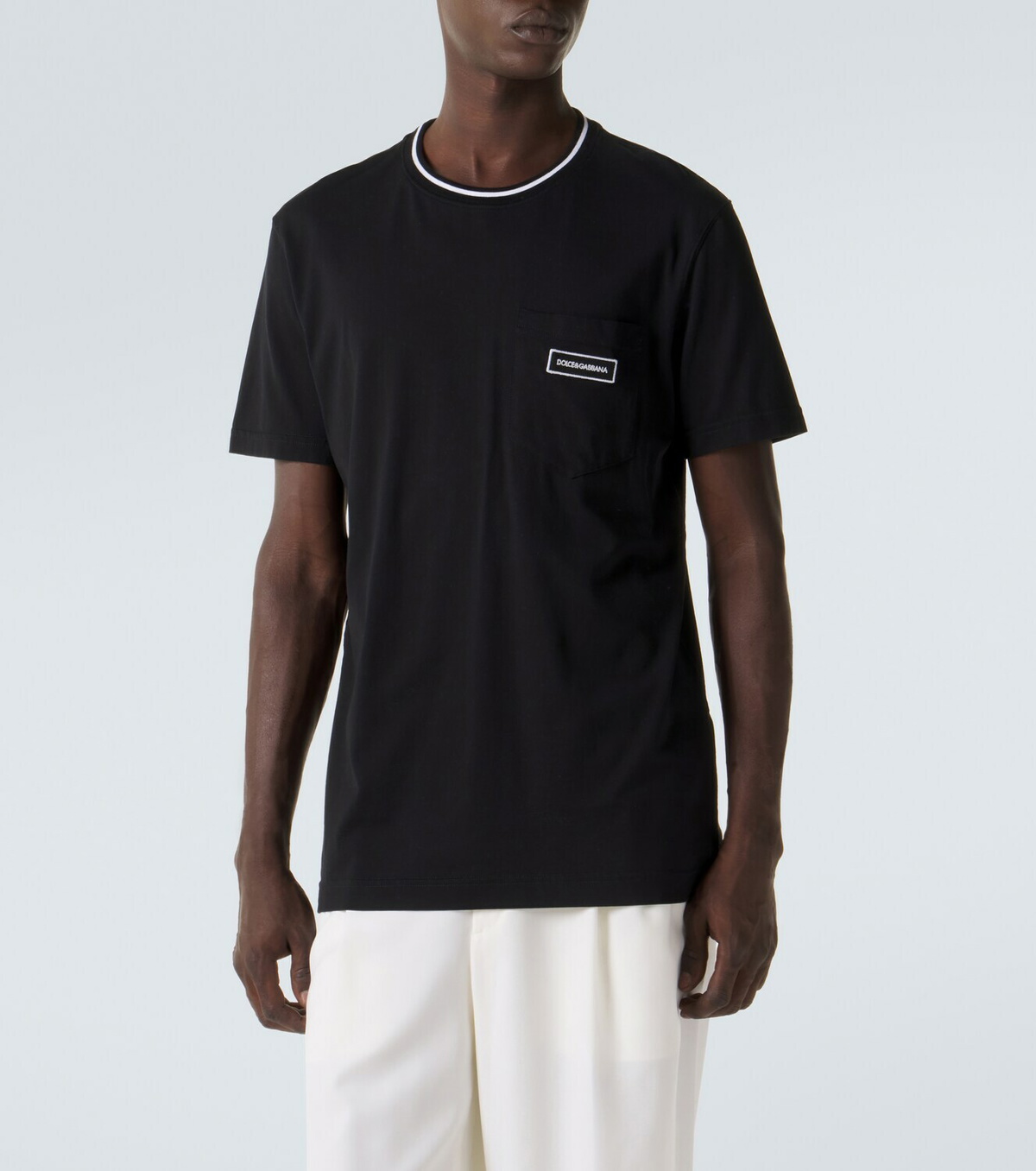 Dolce&Gabbana Logo cotton jersey T-shirt