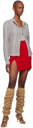 Isa Boulder Red Jennie Miniskirt
