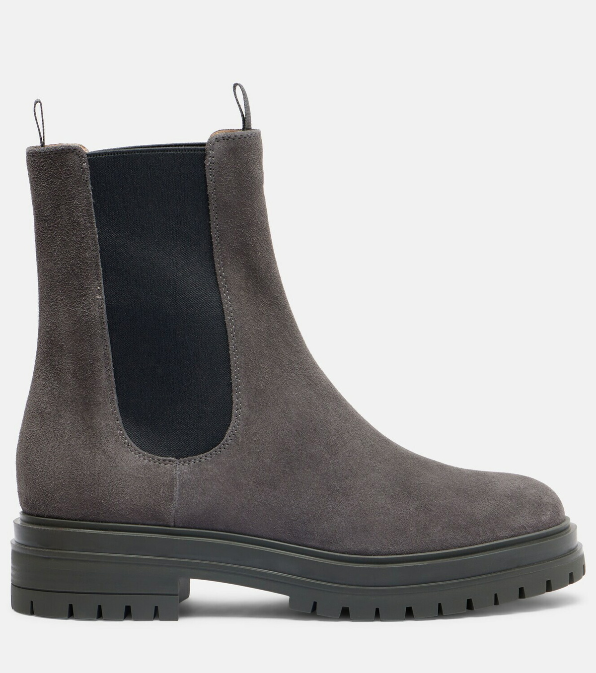 Gianvito Rossi Chester suede Chelsea boots