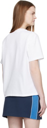 Casablanca White Tennis Club Icon Short Sleeve T-shirt
