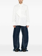 Bianca Saunders White Freetown Cotton Shirt