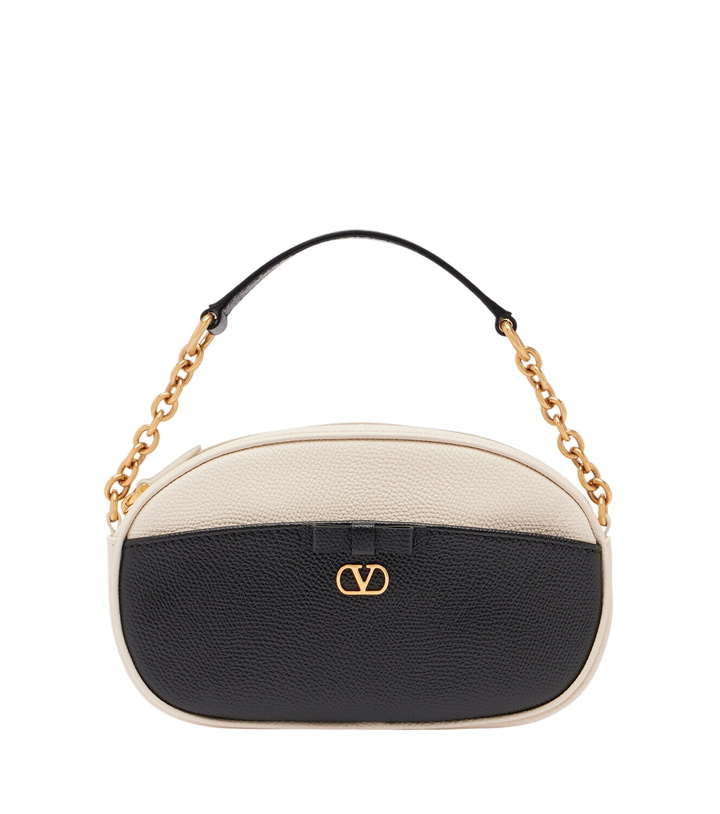 Photo: Valentino Garavani VLogo Mini leather top-handle bag