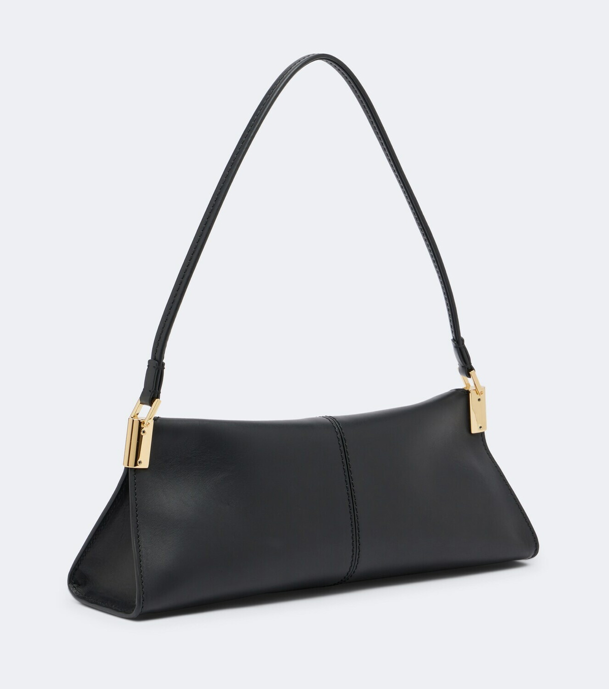Balmain 64-83 Small leather shoulder bag