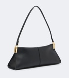 Balmain 64-83 Small leather shoulder bag