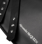 Alexander McQueen - Logo-Print Leather Belt Bag - Black