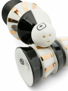 Jonathan Adler White Vienna Porcelain Salt And Pepper Shakers