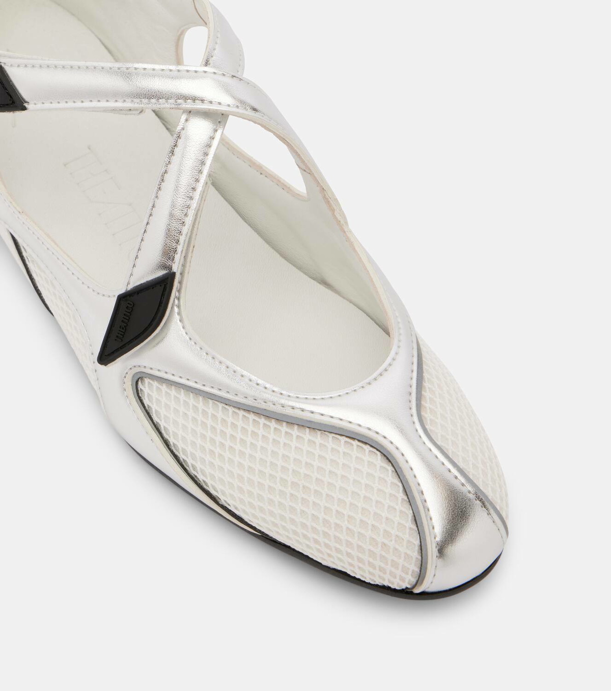 The Attico Floor 01 metallic ballet flats The Attico The Attico Floor 01 metallic ballet flats The Attico